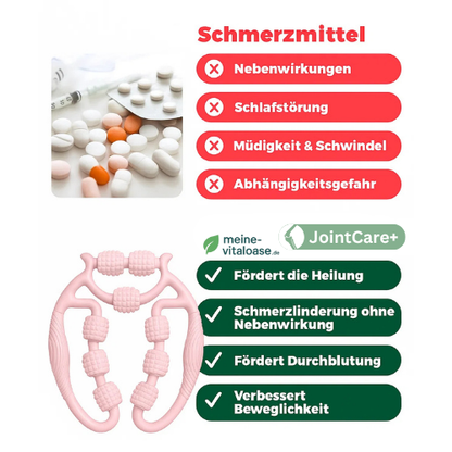 JointCare+ Massagegerät mit 9 beweglichen Rollen - Entspannung. Bewegung. Balance.