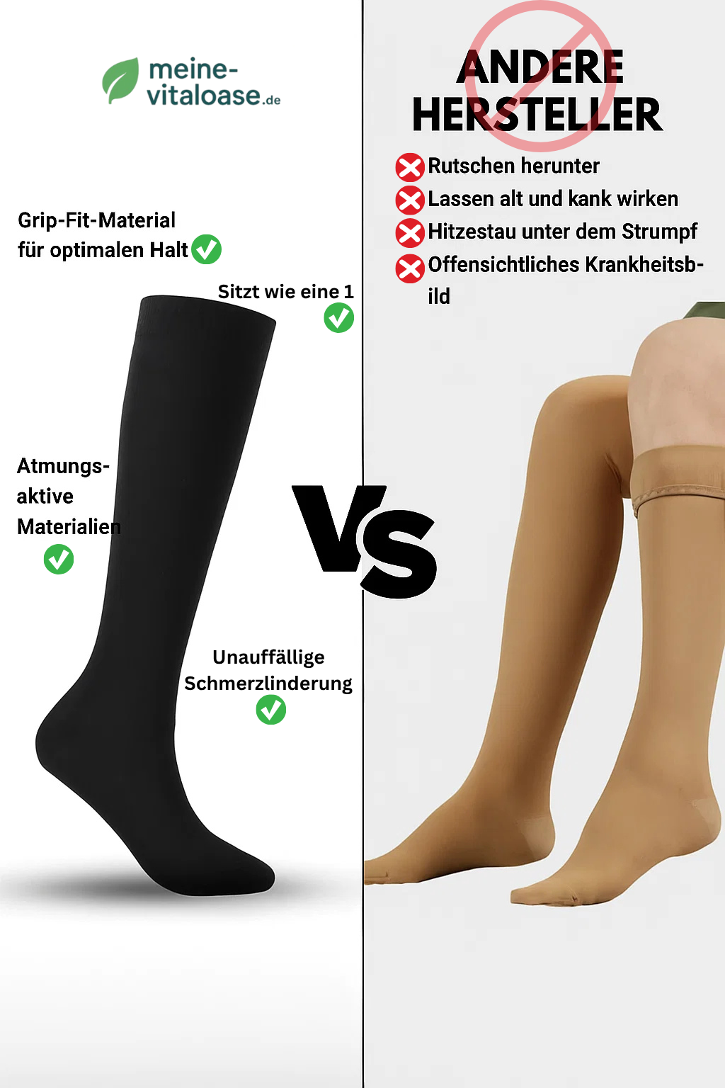 Premium Kompressionsstrümpfe – Für mehr Vitalität im Alltag